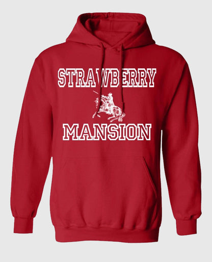 Strawberry Mansion Red Hoodie