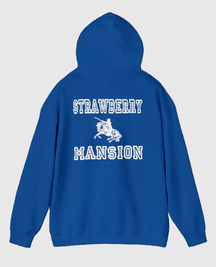 Strawberry Mansion Blue Hoodie
