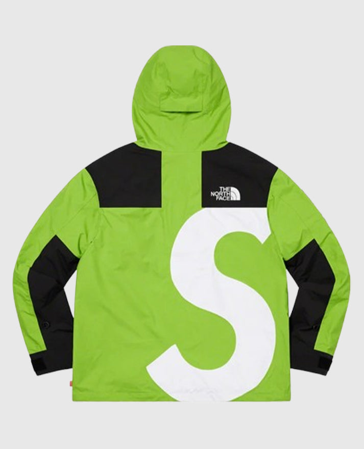 Supreme The North Face S Logo Mountain Green Nylon Jacket