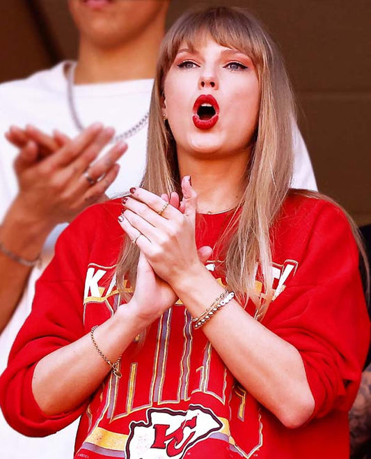 Taylor Swift Chiefs Red Sweatshirt