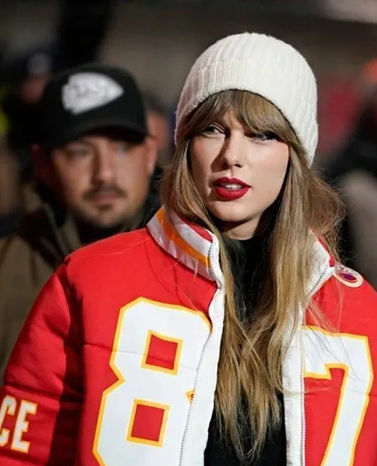 Taylor Swift Kelce 87 Puffer Jacket