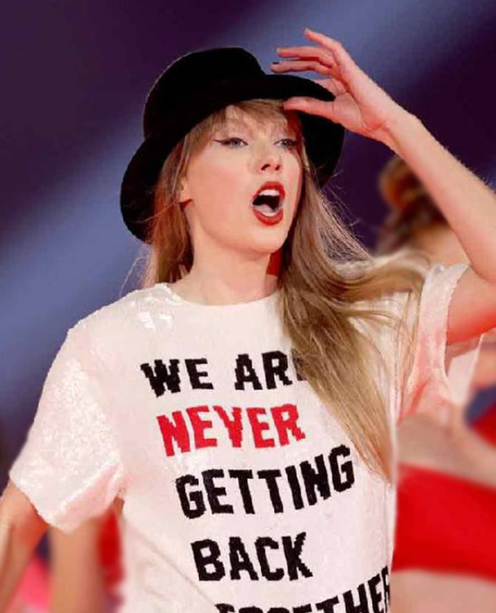 Taylor Swift We Are Never Getting Back Together Like Ever T-Shirt