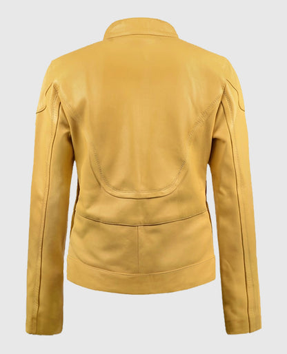 Teenage Mutant Ninja Turtles Megan Fox yellow Jacket