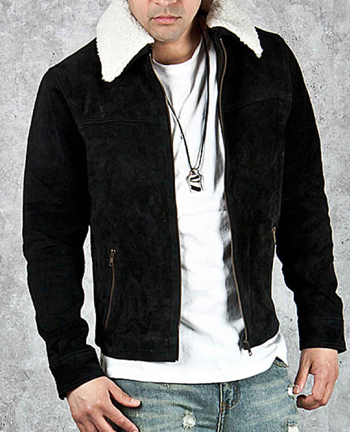 The Walking Dead Rick Grimes Black Leather Jacket