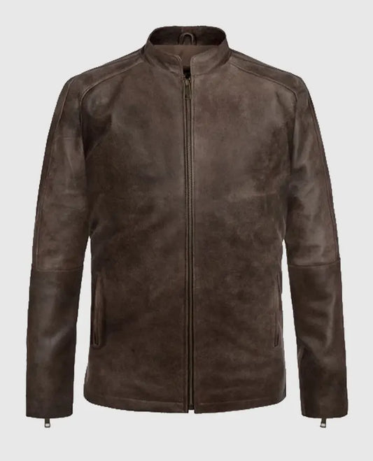 Tom Cruise Jack Reacher Brown Leather Jacket