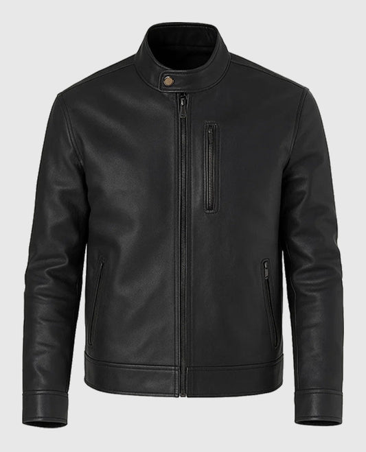 Tom Cruise Jack Reacher Never Go back Black Leather Jacket