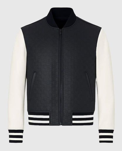Tom Hardy The Bikeriders Black Varsity Jacket
