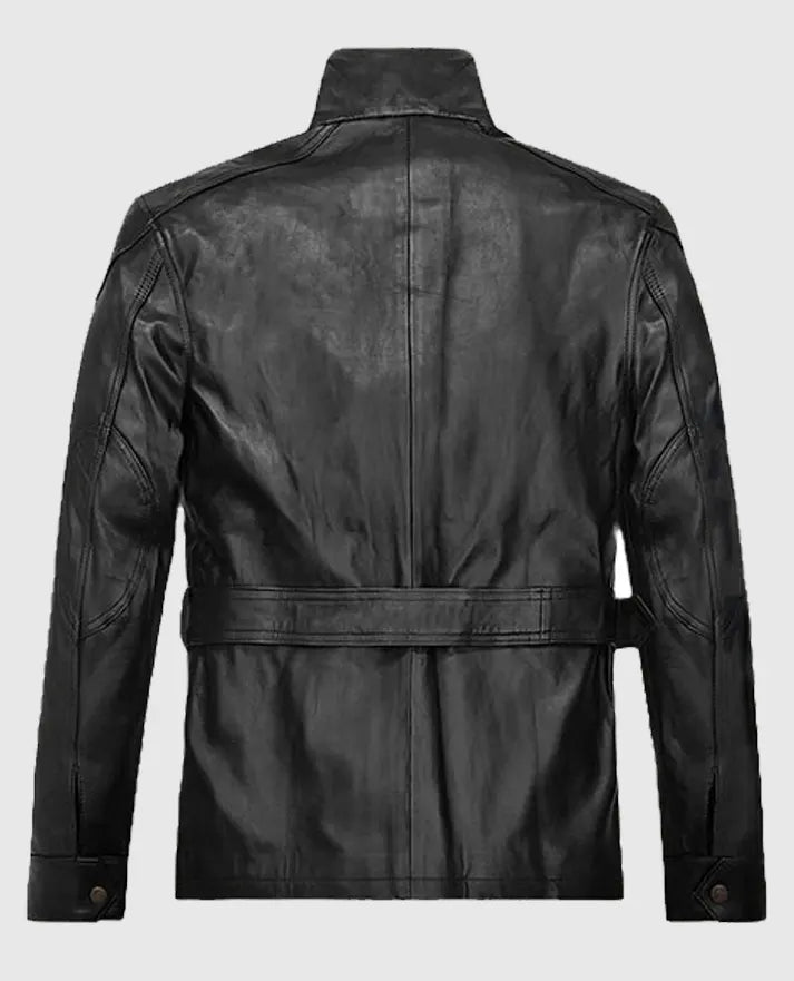 Tom Hardy The Dark Knight Rises Leather black Jacket