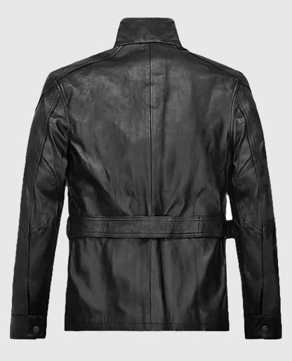 Tom Hardy The Dark Knight Rises Leather black Jacket