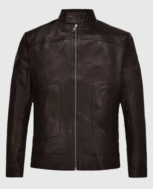 Tom Hardy This Means War Brown Leather Jacket