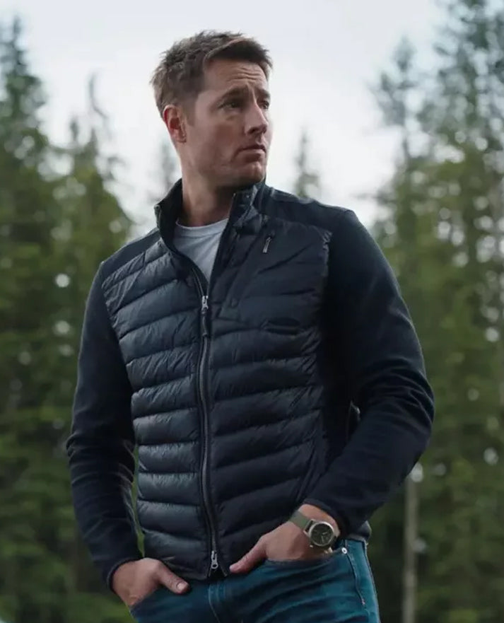 Tracker 2024 Justin Hartley Blue Jacket