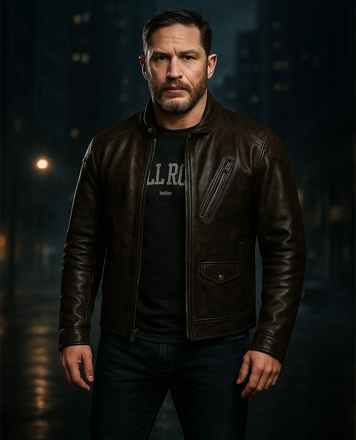 Venom Eddie Brock Leather Jacket