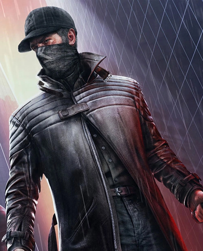 Watch Dogs 3 Legion Aiden Leather Trench Coat