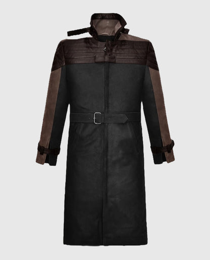 Watch Dogs 3 Legion Aiden Leather Trench long Coat