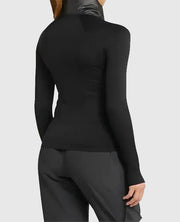 Women's Hybrid Zella Black Puffer Jacket