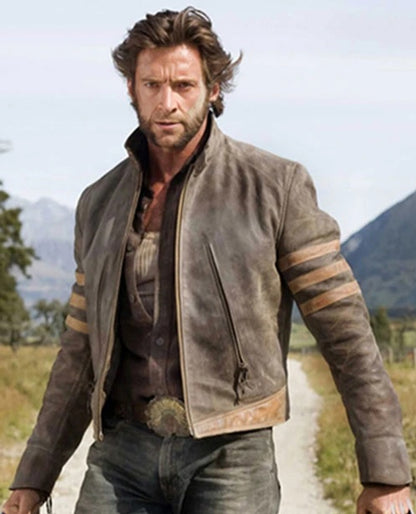 X - Men Origins Wolverine Leather Jacket