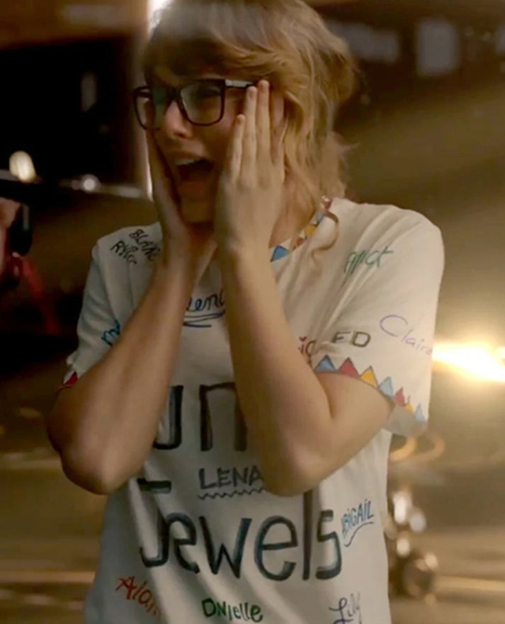 You Belong With Me Taylor Swift Junior Jewels Pullover Shirt