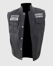 JD Pardo Mayan M.C Leather Vest