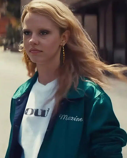 Mia Goth MaXXXine Green Jacket